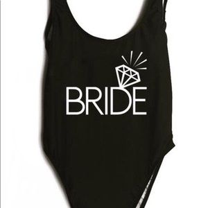 Bride One Piece Bathing Suit sz.SM